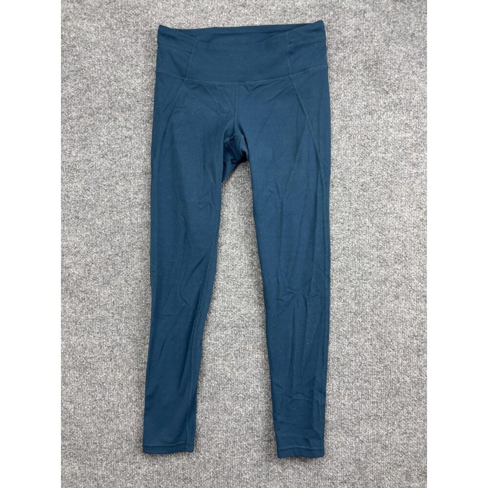 prAna Leggings Womens Small Blue High Rise Yoga Athletic Workout Pants‎ Leggings